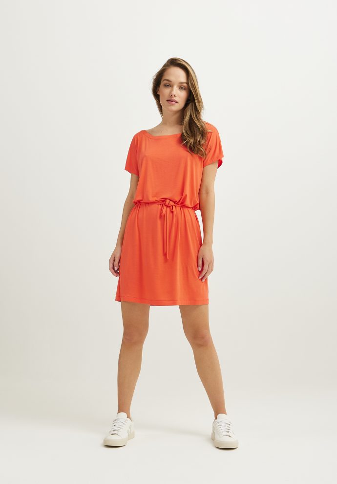 sukienka alice modal grejpfrutowa