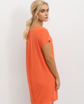 sukienka alice grejpfrutowa zdjęcie 3