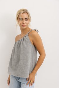 HOLLY TOP DARK GREY
