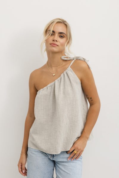 TOP HOLLY JASNO SZARY