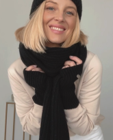 wełniana czapka gilda czarna
