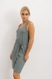 AGNES DRESS OLIVE