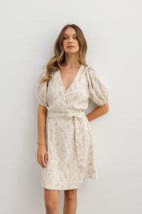 LIVIA DRESS BEIGE