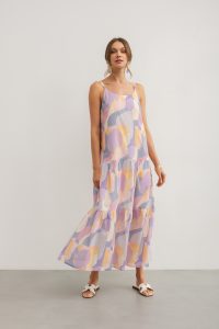ELIF DRESS MULTI-COLOURED