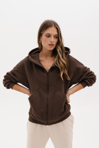 CHLOE SWEATSHIRT CHOCOLATE