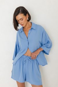 MEL BLUE SHIRT