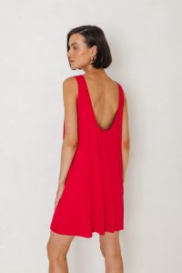 CHLOE'S RASPBERRY DRESS