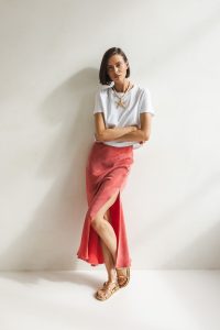 JENNY CORAL SKIRT